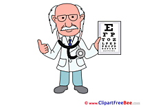 Oculist Doctor Clip Art download for free