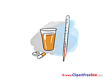 Pills Thermometer free Cliparts for download