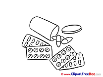 Vitamins Clipart free Illustrations