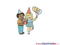 Anniversary Cake Balloons Pics Party free Image