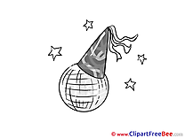 Hat Ball Clipart Party free Images