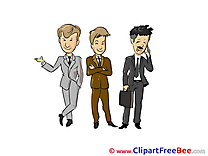 Business People Clipart free Illustrations