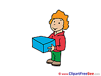 Delivery Man free Cliparts for download