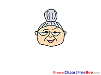 Grandmother download Clip Art for free