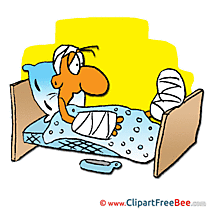Hospital Ward Patient free printable Cliparts and Images
