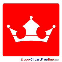Crown Pictogrammes Illustrations for free