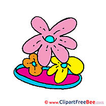 Picture Flowers Cliparts printable for free