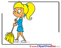 Cleaning Woman Images download free Cliparts
