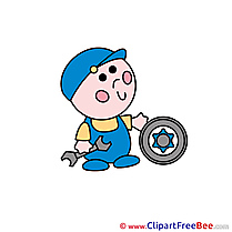 Tire Mechanic Pics free Illustration