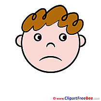 Disappointed Smiles Clip Art for free