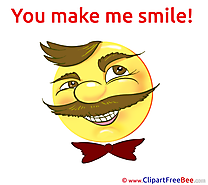 You're funny free Illustration Smiles