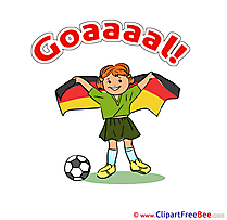 Flag Germany Pics Football free Cliparts