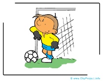 Goal Keeper Cartoon Clipart
