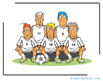 Soccer Team Clipart