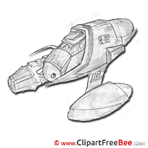 Space Ship Illustrations for free
