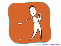 Golf Pics Sport Illustration