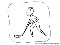 Hockey Sport Illustrations for free