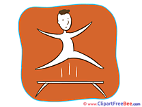 Trampoline Clipart Sport free Images
