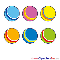 Color Balls Clipart Sport free Images
