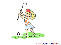 Golf Sport Illustrations for free