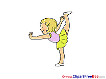 Gymnast free Cliparts Sport