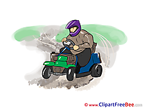 Karting Sport Clip Art for free