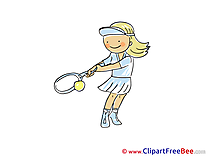 Tennis printable Illustrations Sport
