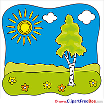Sky Tree download Summer Illustrations