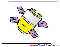 Satellite Clipart free Illustrations