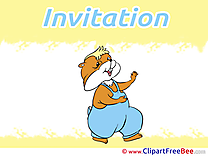 Hamster Invitations Greeting Cards for free