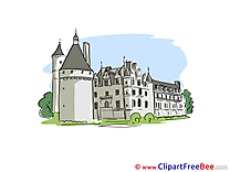 Castle Cliparts printable for free