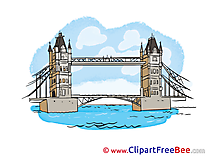 Tower Bridge free printable Cliparts and Images