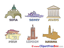 World Sights Clip Art download for free