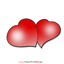 Hearts Clipart Valentine's Day free Images