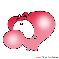 Nose Heart Valentine's Day free Images download