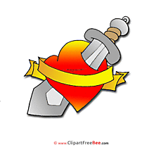 Sword Clipart Valentine's Day free Images