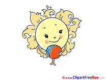 Image Ball Sun Weather Clipart free Illustrations