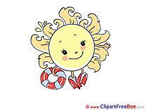 Lifebuoy Sun Weather Pics free Illustration