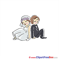 Newly married download Wedding Illustrations