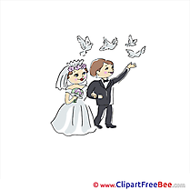 Pigeons Couple Clipart Wedding free Images