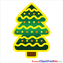 Winter Christmas Tree download Illustration