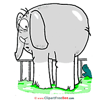 Elephant download printable Illustrations