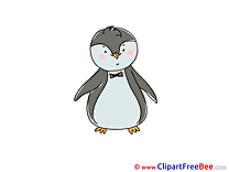 Penguin printable Illustrations for free
