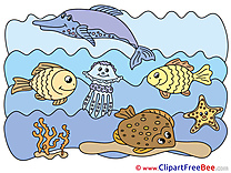 Sea Fishes free Illustration download