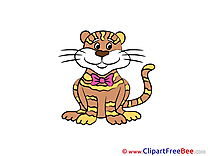Tigre free printable Cliparts and Images